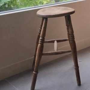 빈티지 파인스툴