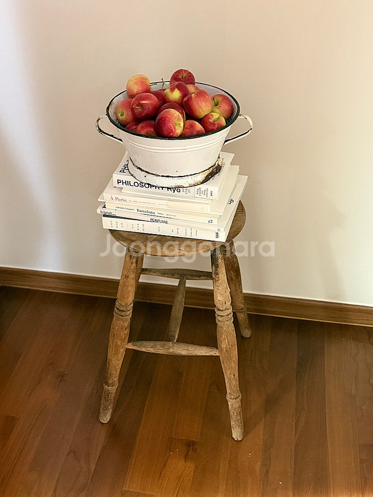 빈티지 파인스툴--3