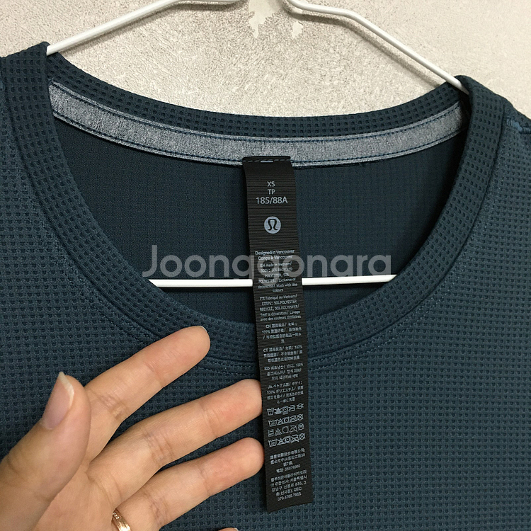 룰루레몬 신상 남성 와플 맨투맨 티셔츠 xs / 랑방 마인 오브제 타임 럭키슈에뜨 산드로 마쥬 오르 시에 시스템--2