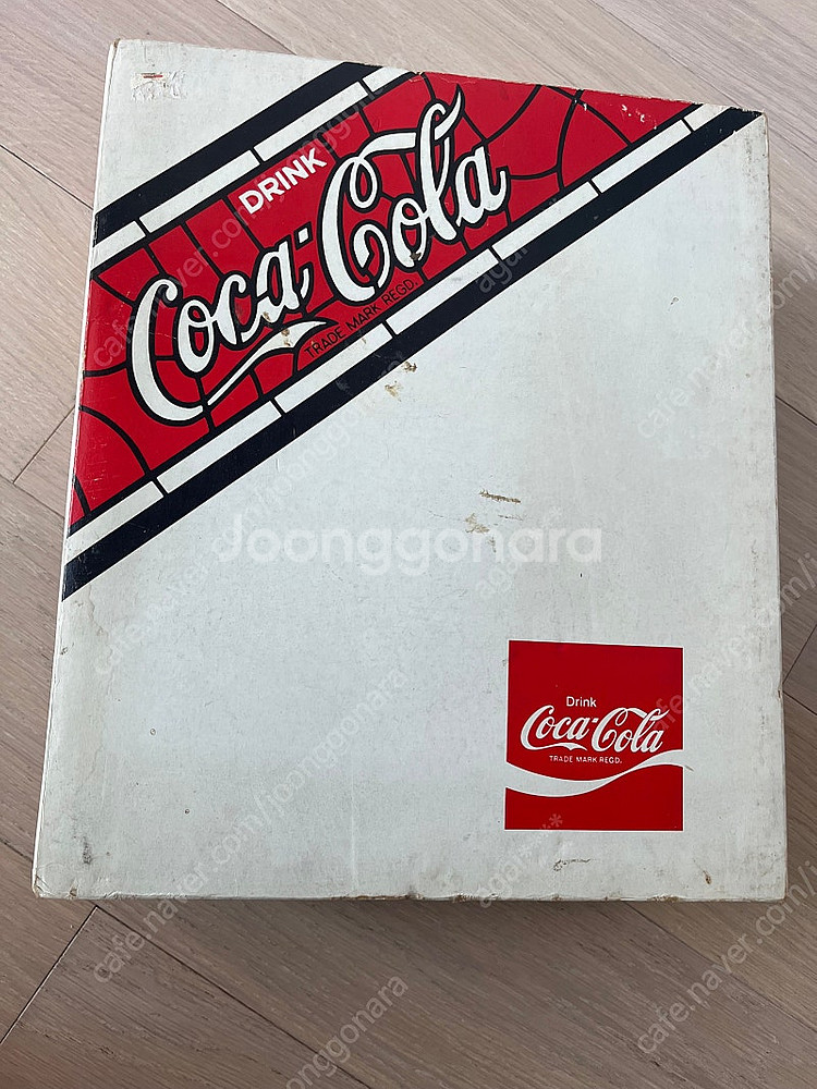 일본 비매품 미사용 코카콜라 접시 포크 나이프 식탁보 ...--0