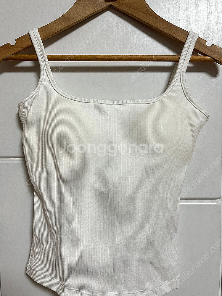 새상품 몽돌 캡내장 골지 코튼 이너 나시 1+1--5