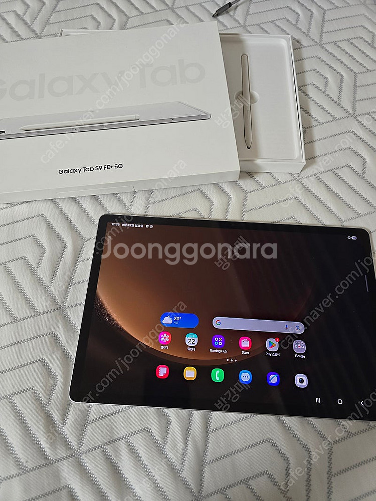 갤럭시탭s9fe 플러스 5g 128gb--0