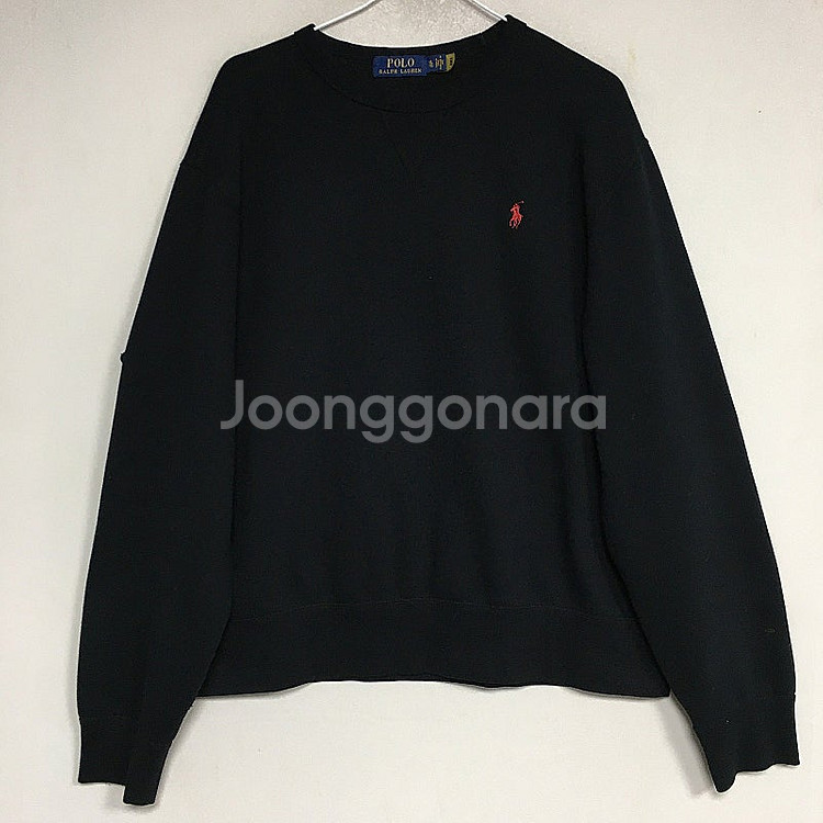 랄프로렌폴로 남성 블랙 맨투맨 XL / 랑방 마인 오브제 타임 럭키슈에뜨 산드로 마쥬 오르 시에 시스템--0