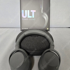 소니 SONY ULT 무선헤드셋 카키
