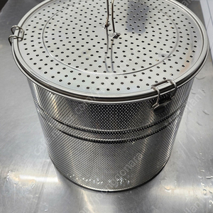 대형 멸치통 멸치망 육수통 육수망 거름망 / 업소용 스텐 다시통 8호