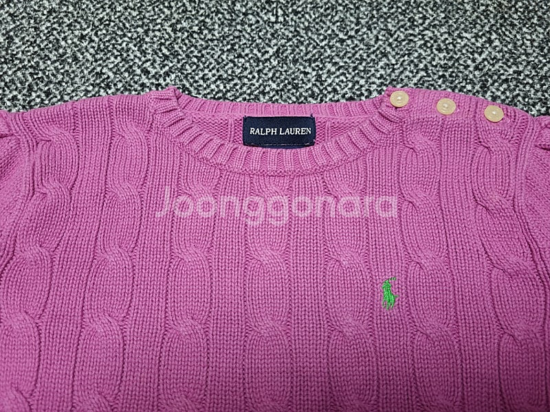 [무료배송][125]폴로 키즈 케이블 니트--4