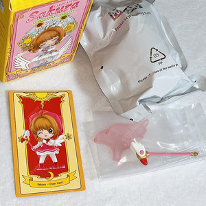 카드캡터사쿠라 카드캡터체리 팝마트 크로우카드 피규어