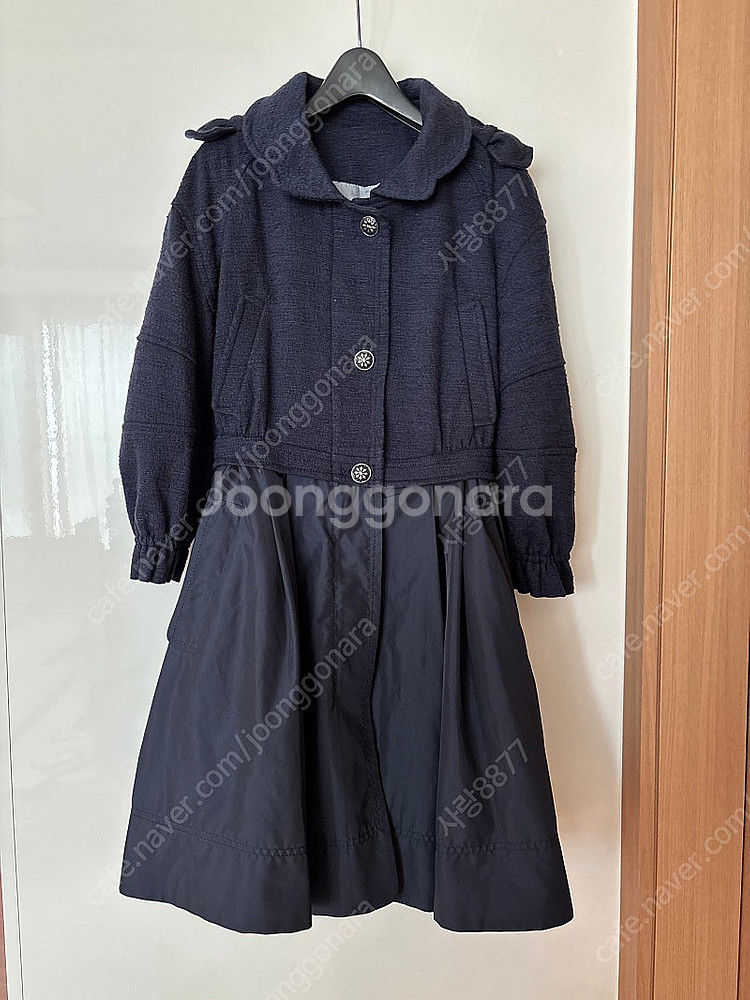 오즈세컨 바스락 원피스 트위드 자켓 코트 올드머니룩 하객룩 출근룩 결혼식--0