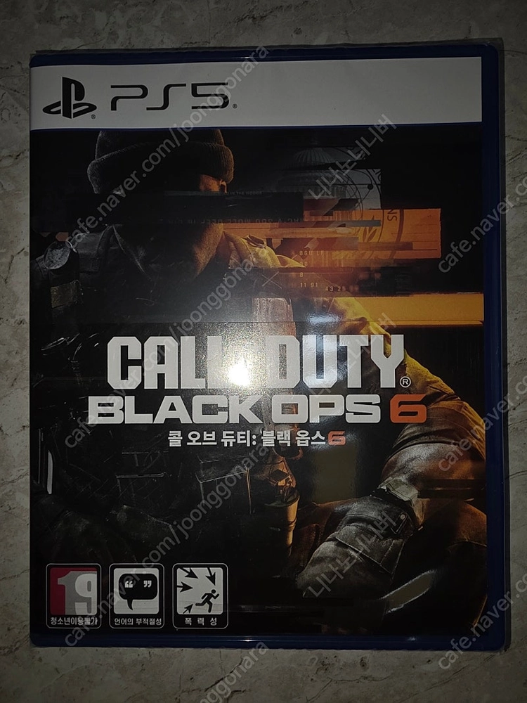 ps5 콜오브듀티 블랙옵스6 미개봉 이미지