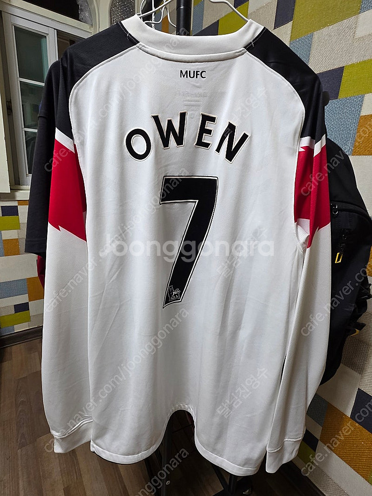 맨유어웨이10-11반팔 오피셜마킹박지성 사이즈L / 맨유어웨이10-11 긴팔 오피셜 오언마킹 사이즈L--3