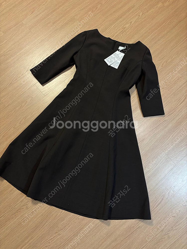 *새옷 시에 햅번 플레어 A라인 미디 원피스 드레스 하객룩 출근룩--0