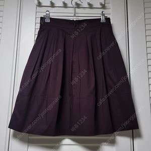 DKNY 버건디 코튼 스커트 판매해요~^^