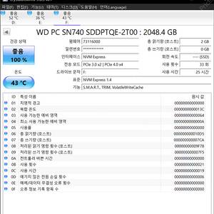 WD SN740 2230 2TB SSD