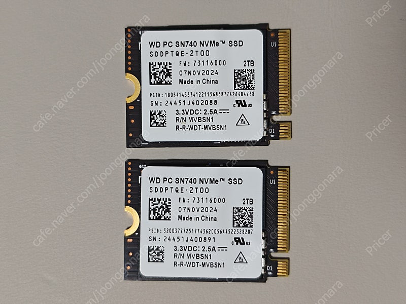 WD SN740 2230 2TB SSD--2