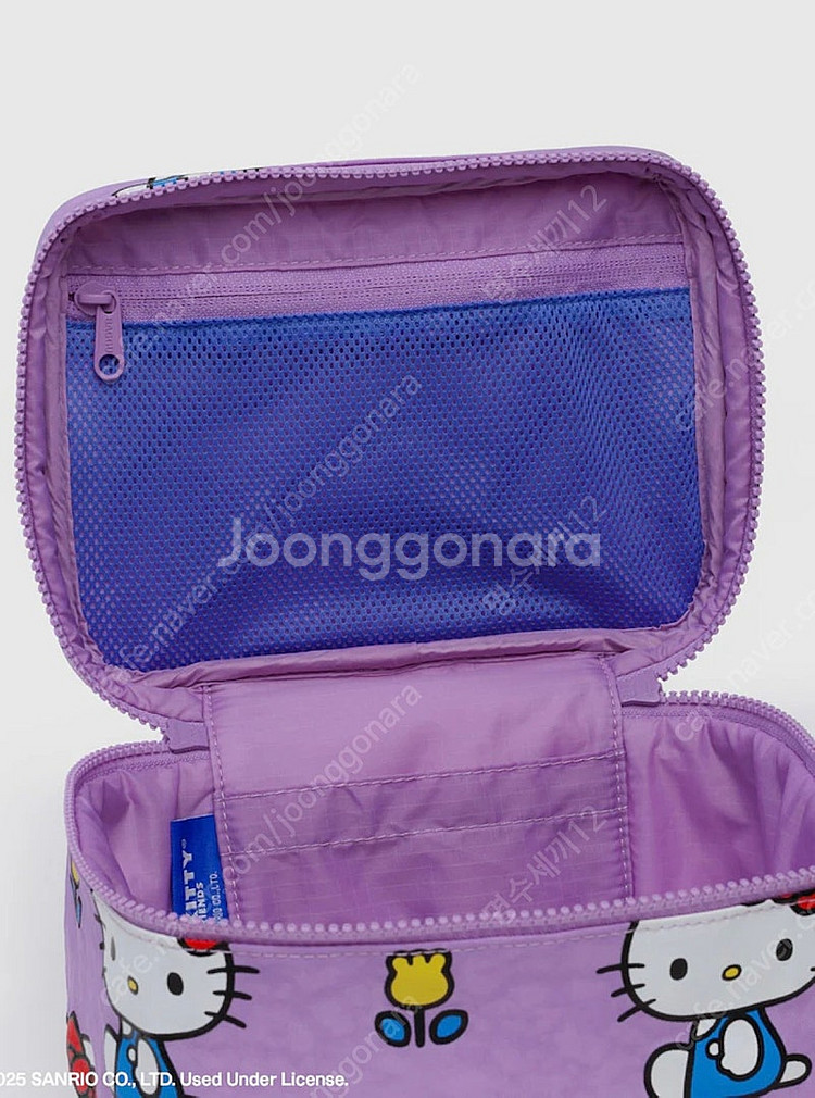 바쿠X헬로키티 바쿠백 코스메틱백 키티 파우치 가방--2