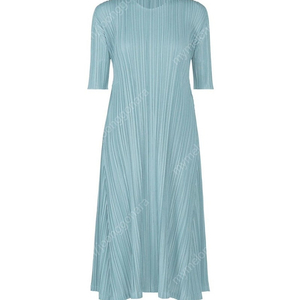 플리츠플리즈 멜로우 원피스 4월 블루그레이