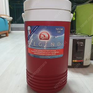 캠핑 대용량 물통 (Igloo 레전드 아이스박스 워터저그 3.8L)