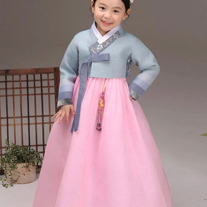 (새상품) 여아 아동 한복 4호 2개