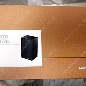(박스풀셋 A급) 정발 딥쿨 DEEPCOOL CH270 디지털 M-ATX PC 케이스 7만원
