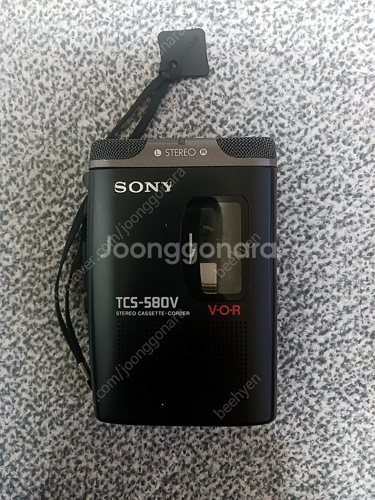 소니 스테레오 녹음 워크맨 TCS-580V--0