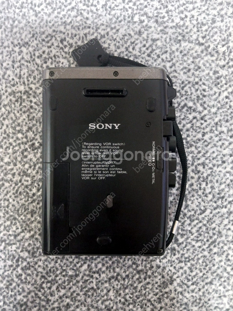 소니 스테레오 녹음 워크맨 TCS-580V--3