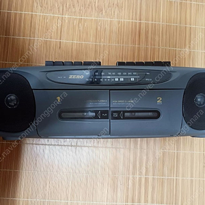 zero 붐박스 더블카세트 라디오 RW-600