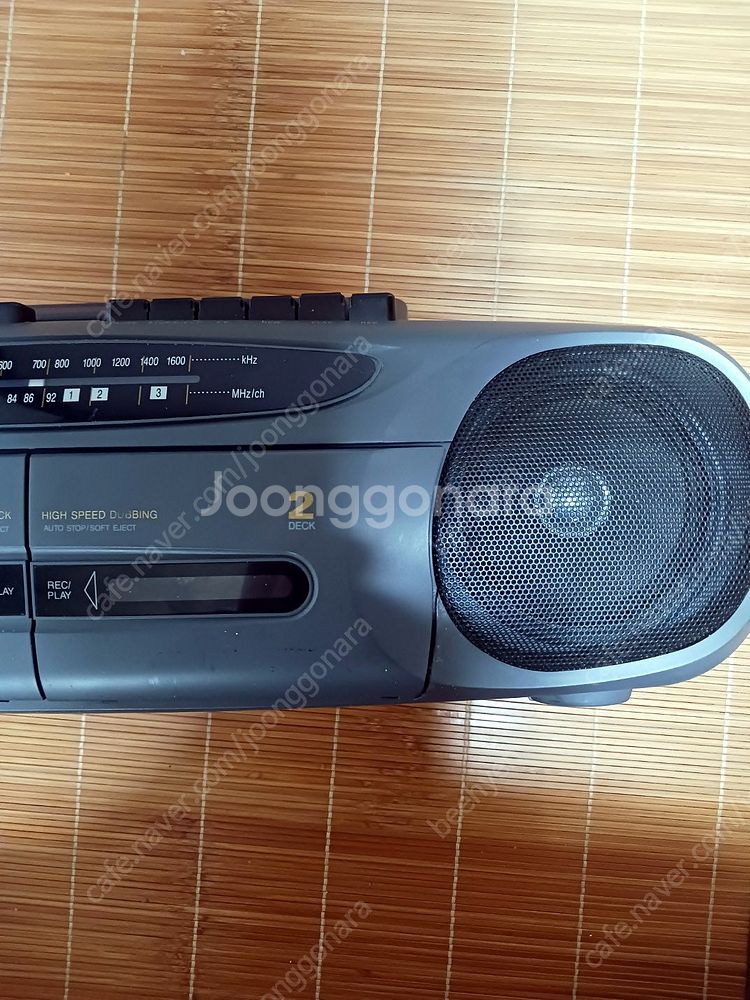 zero 붐박스 더블카세트 라디오 RW-600--2