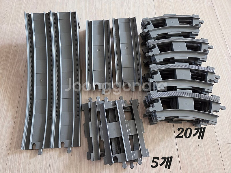 레고듀플로 다양한 기차레일들--1