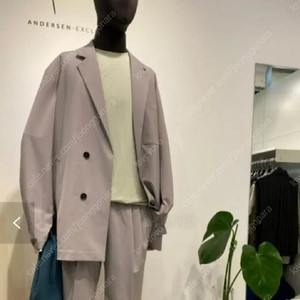 (새상품)안데르센(andersen)루즈핏 남자자켓