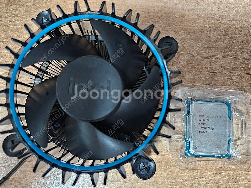 인텔 i3-14100 CPU 팝니다 (쿨러포함)--0