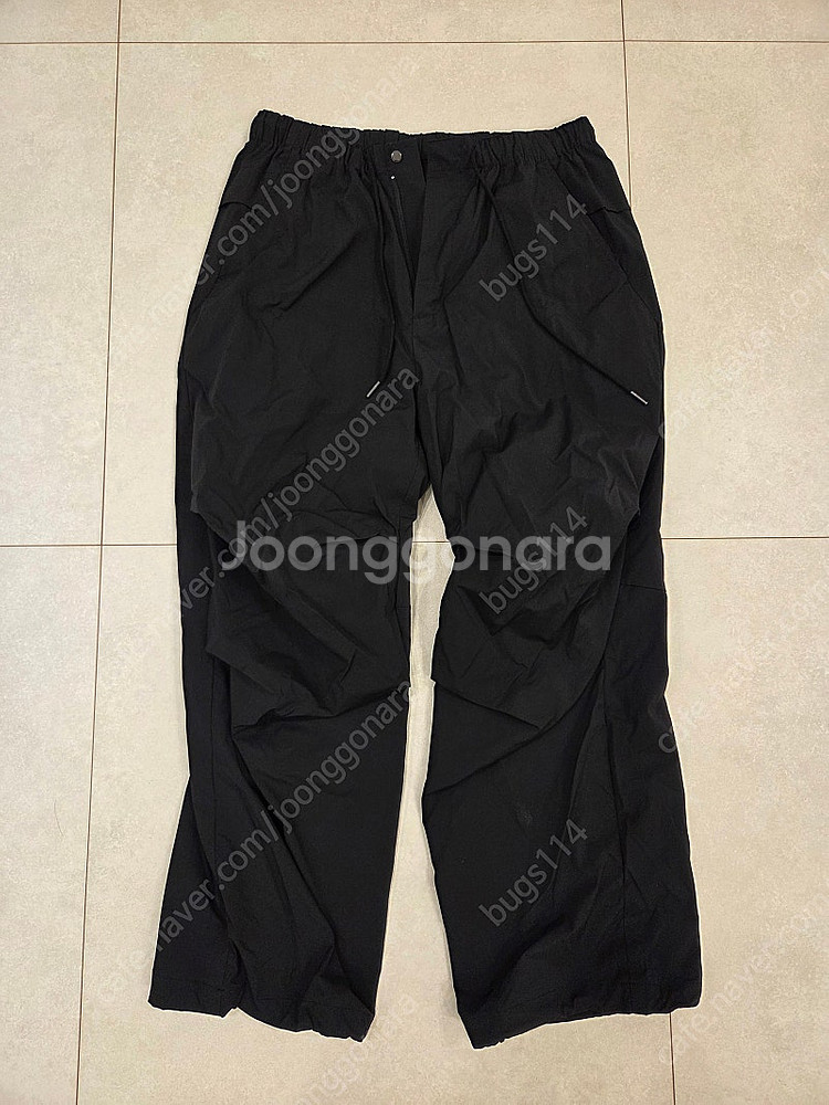 해칭룸 스노우 오버 팬츠 버전2(라이닝) 블랙 XS.택포--8