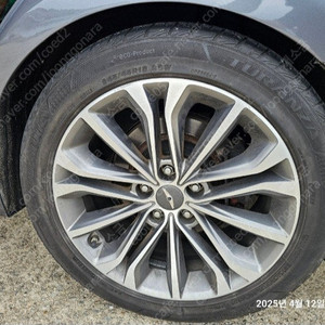 제네시스dh 18인치 순정휠+타이어 네짝