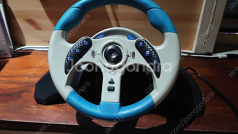 플스2 ps2 madcatz mc2 레이싱휠--0