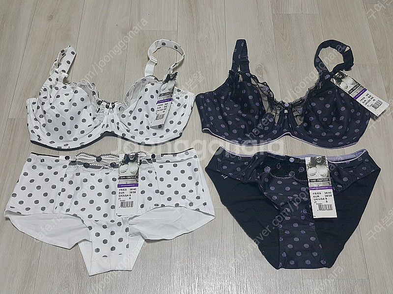 상콤 고야토트 브라팬티 2세트 80F/36DD <미착용...--1