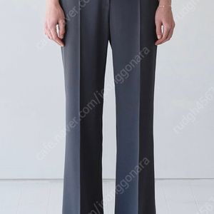 하와 마레아 썸머 부츠컷 슬랙스 챠콜 숏 M 완전새상품