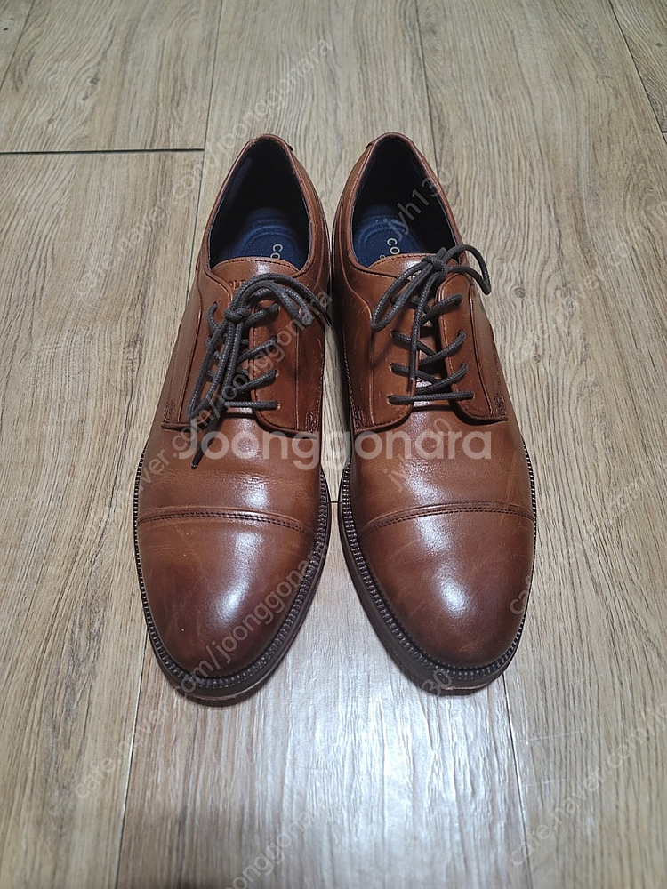 콜한 Cole Haan 브라운 더비 265 8.5사이즈...--0