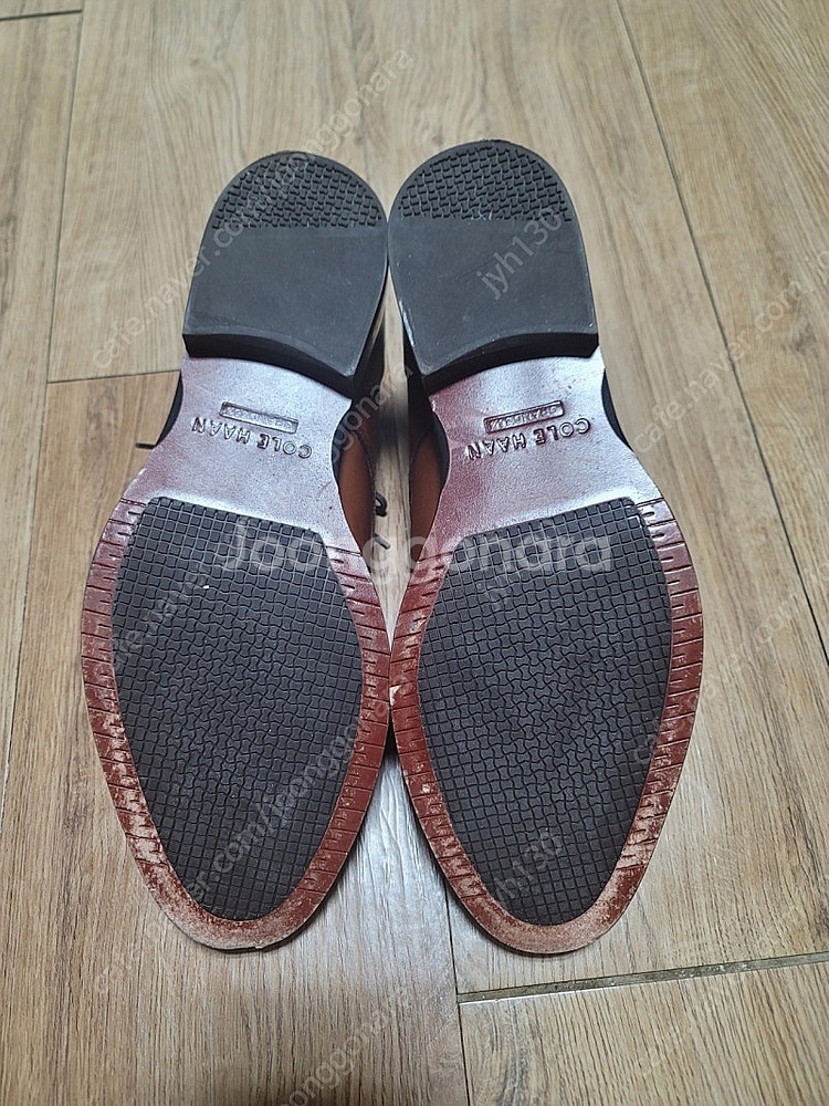 콜한 Cole Haan 브라운 더비 265 8.5사이즈...--1