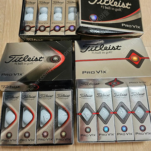 타이틀리스트 pro v1x 골프공 새제품 판매합니다.