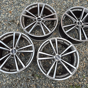 19인치 커팅휠 소나타DN8 더블랙 i40 아반떼N