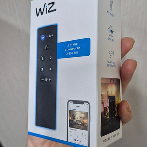 미개봉 필립스 위즈 스마트 조명 제어 리모콘 LED 전구