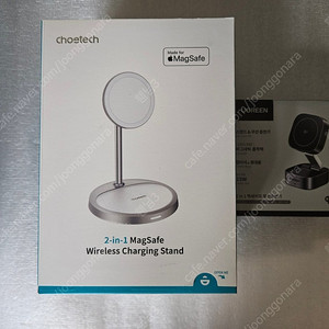 애플 공식 MFM인증 맥세이프 무선 충전기 CHOETECH 2in1 국내정품 신동품 풀박스,유그린 맥세이프 Qi2 2in1 무선 충전기 애플 맥세이프 충전기 미개봉 새제품 이사
