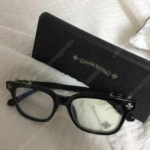 크롬하츠 스타일 뿔테 안경