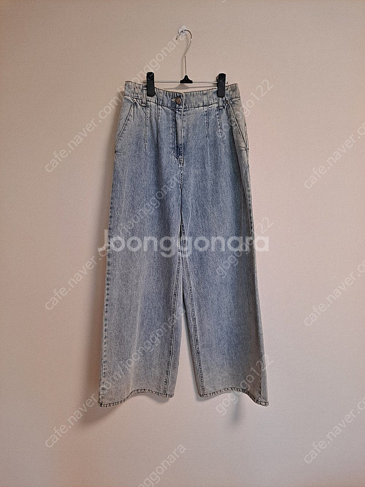 랑방 와이드 데님 팬츠 55~66--3