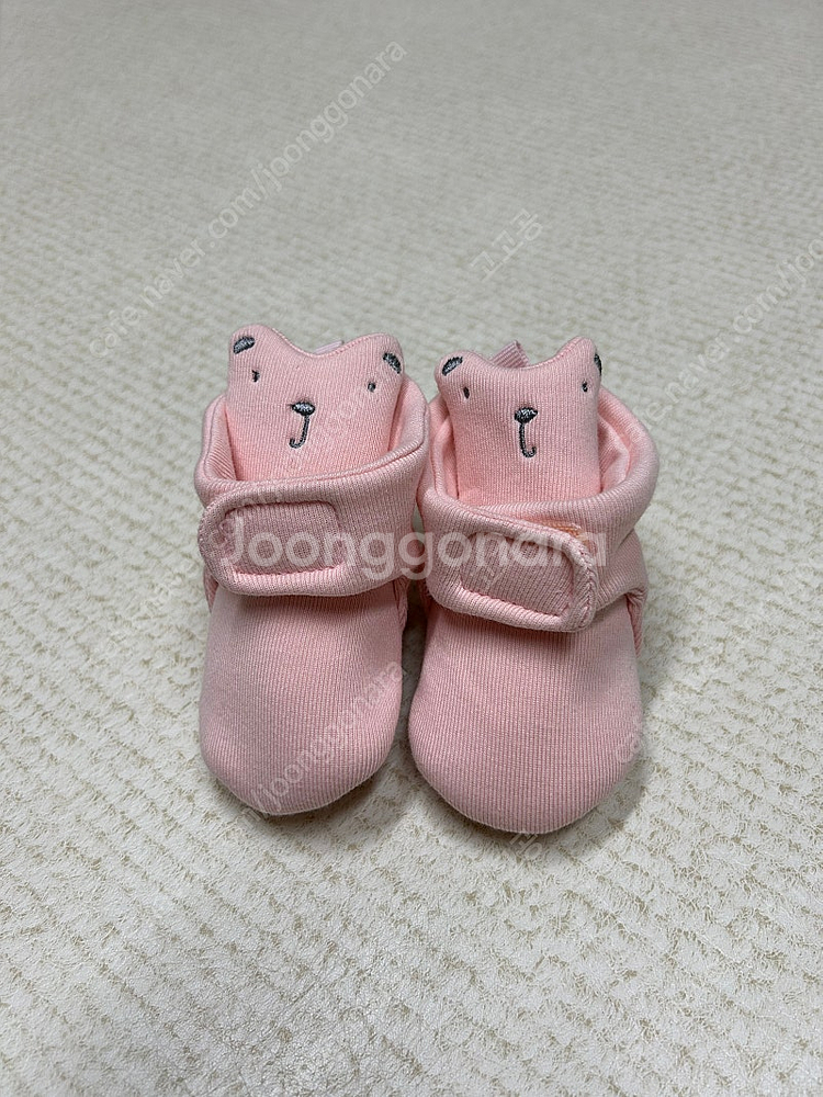 (새것같음)갭키즈 아기 신발, 베이비슈즈 발 보호 방한용 6-12개월--0