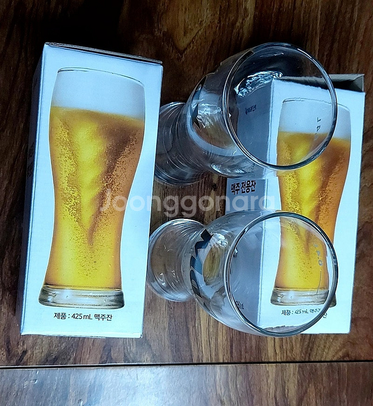 Max 맥스 멕스 맥주잔 미사용 8개--1