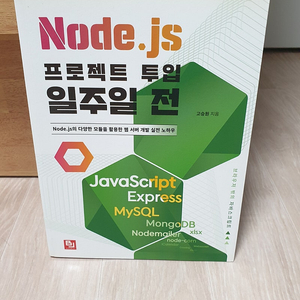 Node.js 웹 서버 개발 책입니다 - Node.js의 다양한 모듈 활용법 - 웹 서버 개발 실전 노하우 - 구매 가격은 26,000원입니다