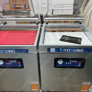 효성 HYOSUNG 진공포장기 600 복식 더블 실링바 판매합니다.