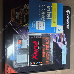 14600k+b760m+32gb 팝니다 국내정발
