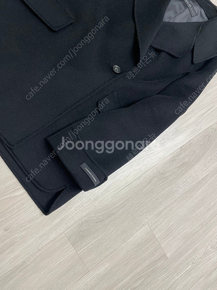 올리브데올리브 하프코트 블랙 55사이즈 (55~66추천)--6