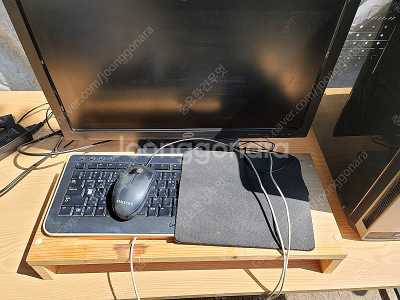 [김포시 직거래] 사무용PC 데스크탑 모니터 풀셋--3